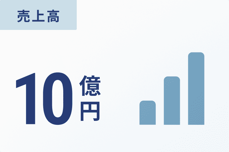 売上高 10億円